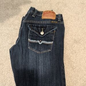 Lucky Brand Women’s Dark Indigo Straight Jeans